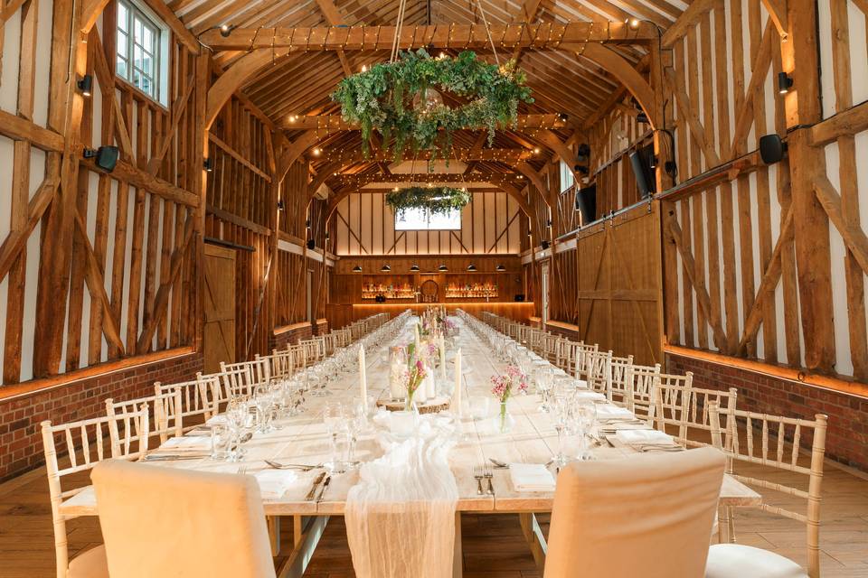 Milling Barn Wedding Breakfast