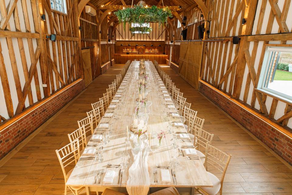 Milling Barn Wedding Breakfast