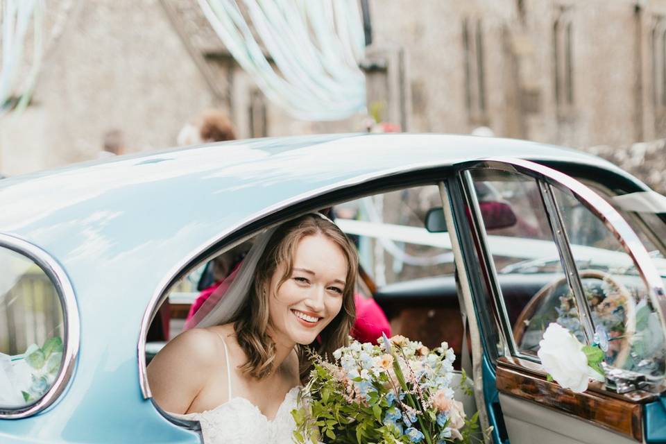 Brides arrival