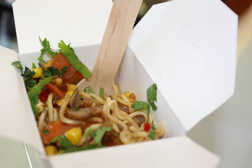 Noodles in a box