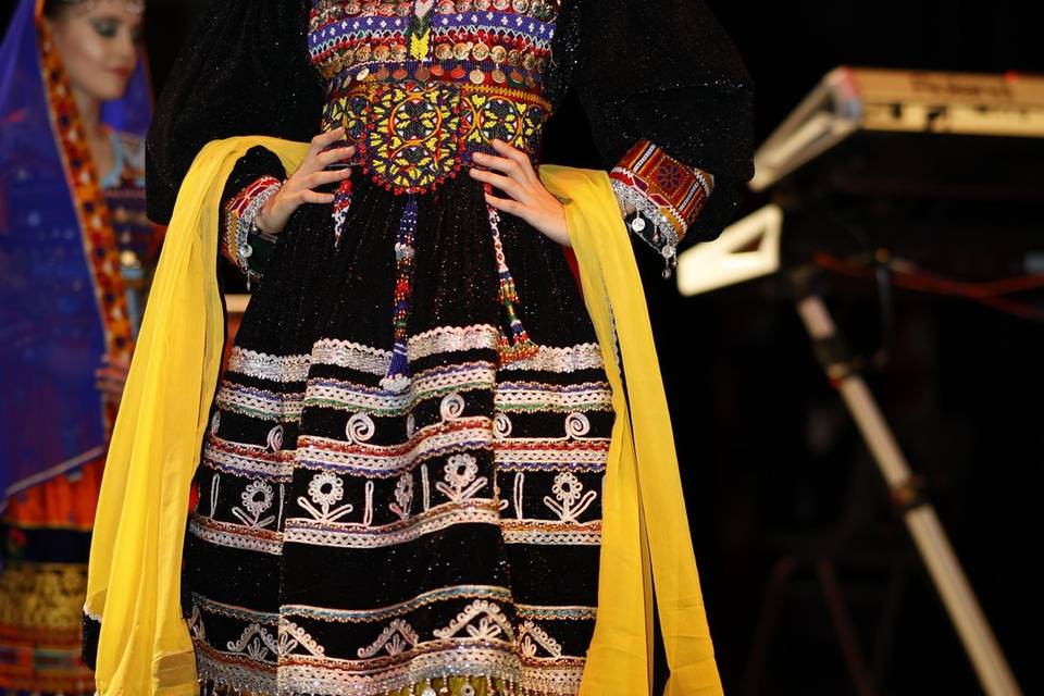 Afghani model catwalk