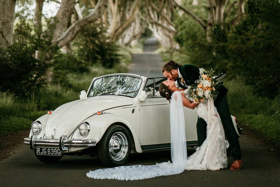 Vintage Beetle Wedding Rental