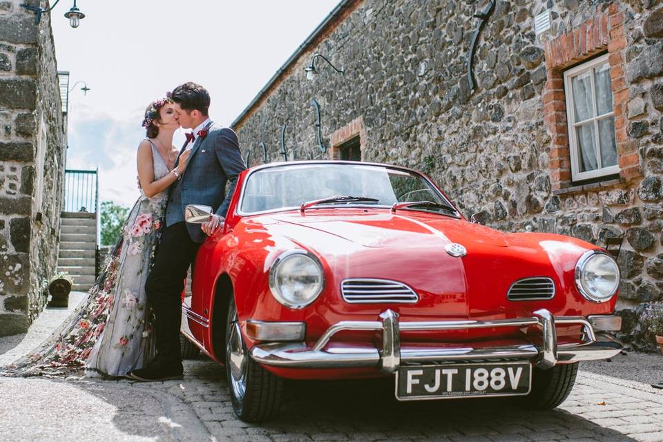 Convertible VW Karmann Ghia