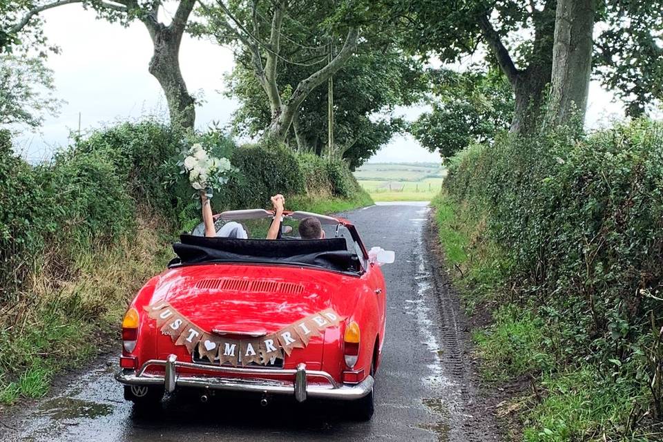 Convertible Wedding Cars NI