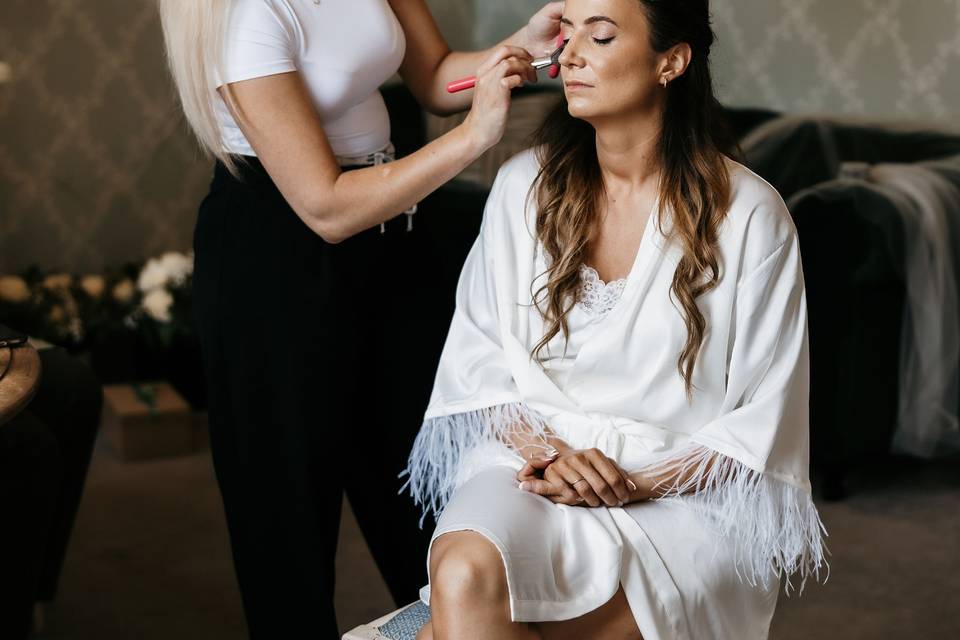 Bridal wedding hair & makeup