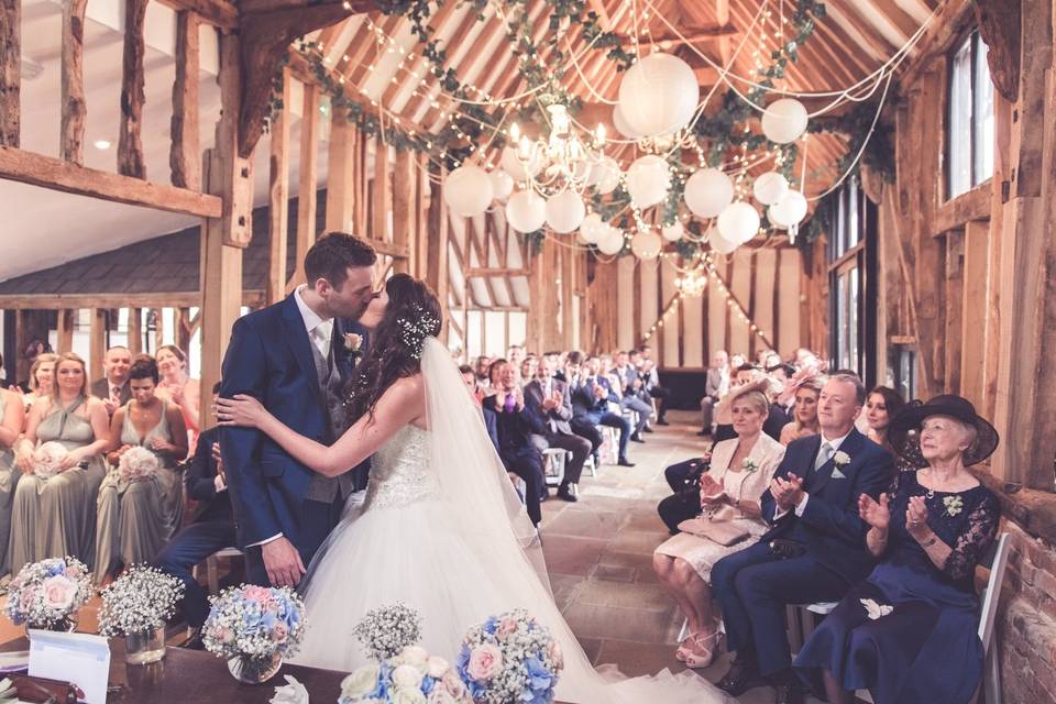 Indoor ceremony