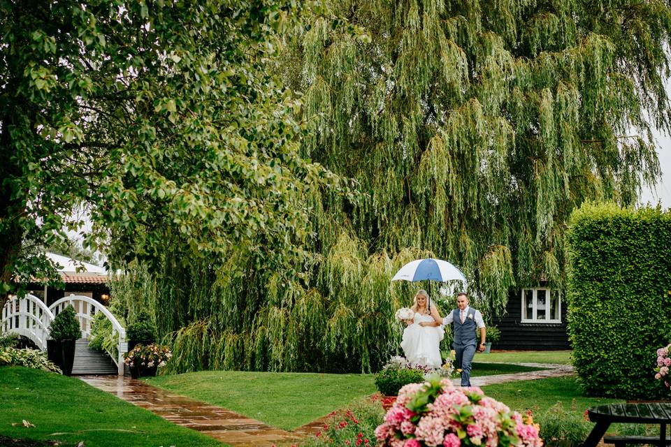 Couple and our gardens