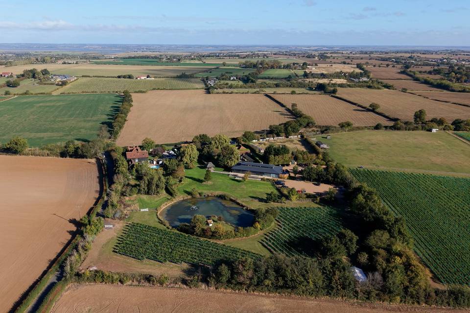 Drone shot