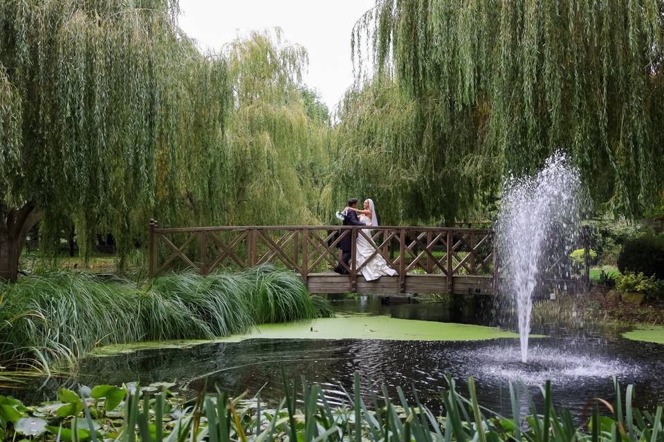 Couple in ground portrait