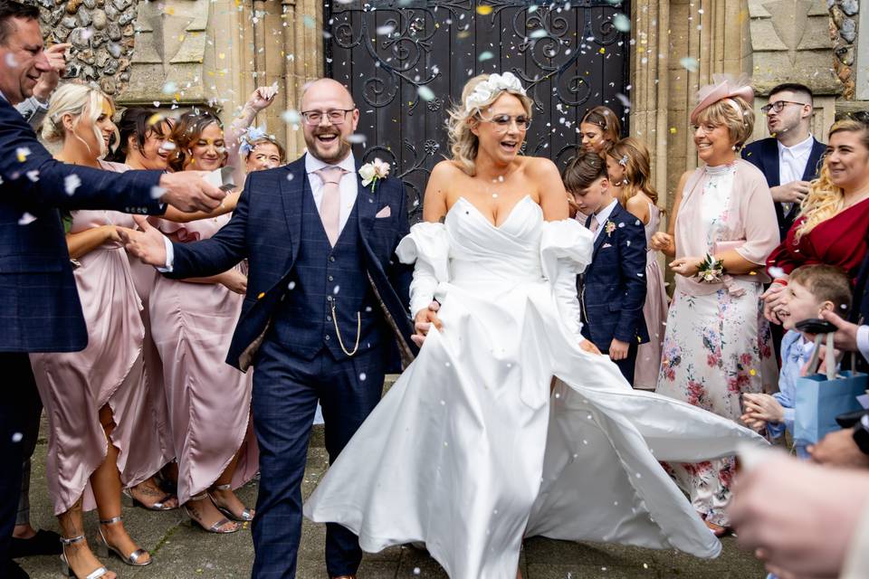 Confetti shot