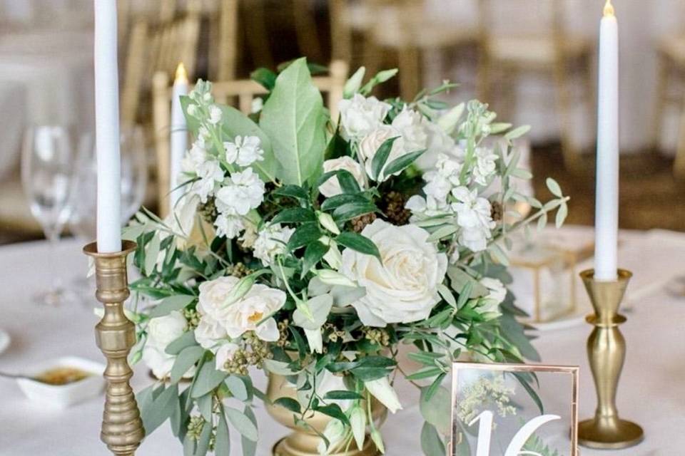 compote bowl flower