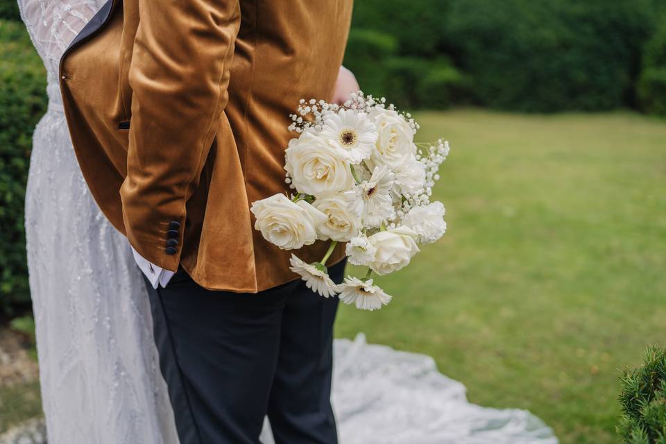 White flowers