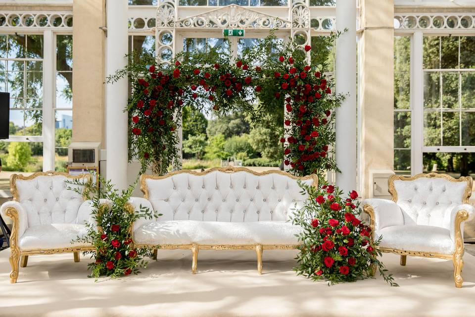 Flower arch