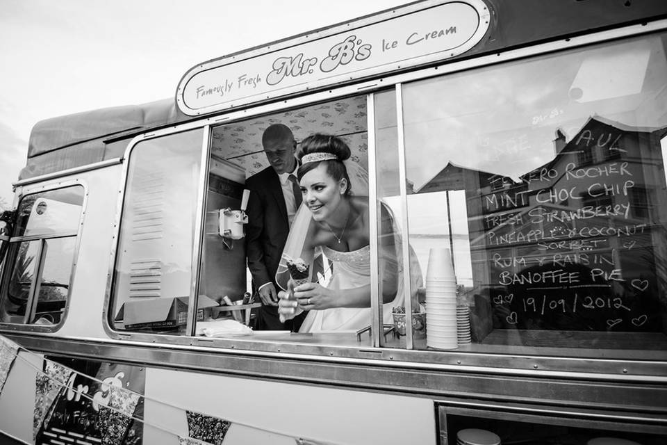 Ice Cream Van at Carbis Bay