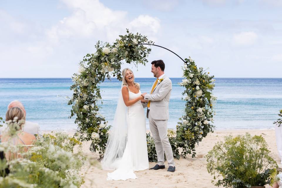 Beach Ceremony at Carbis Bay