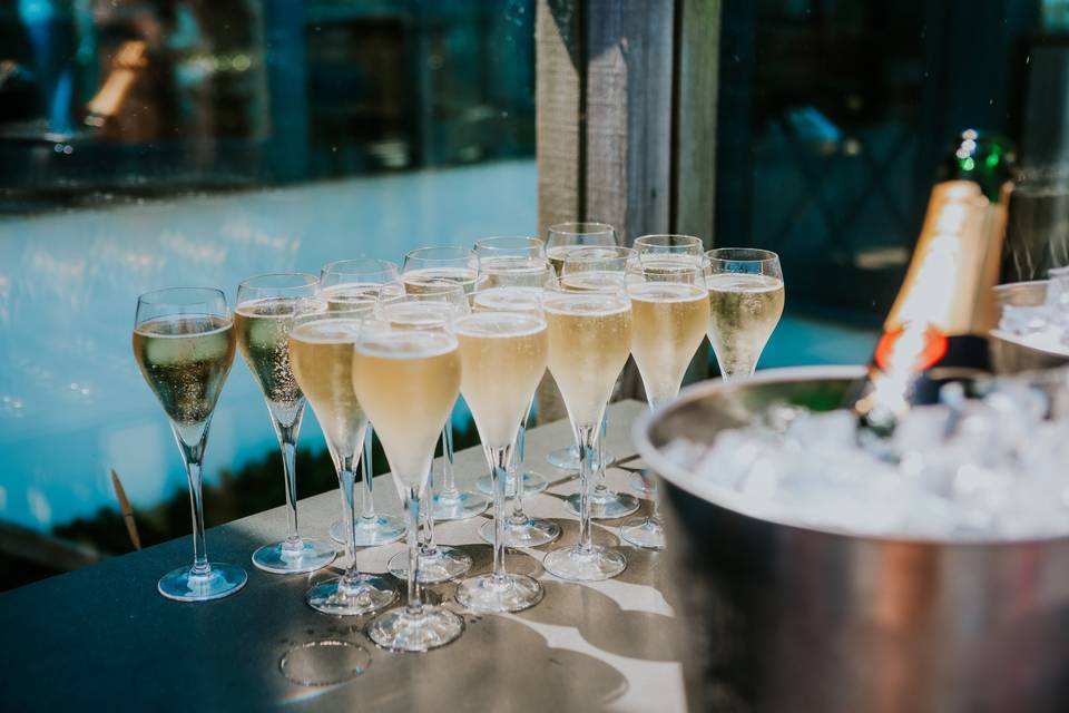 Celebratory Champagne