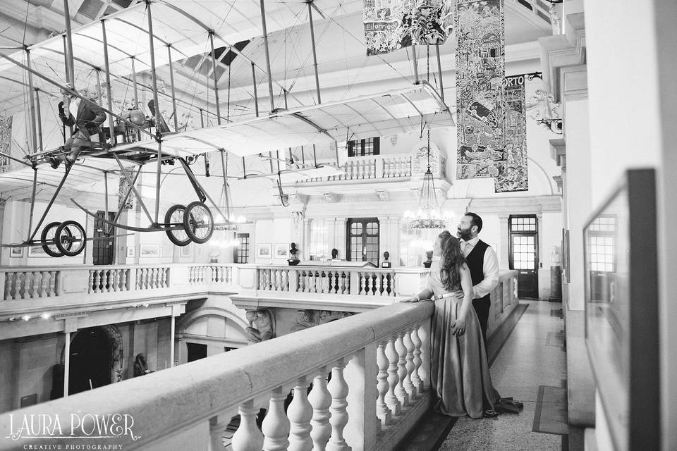 A moment alone on the romanic balconies