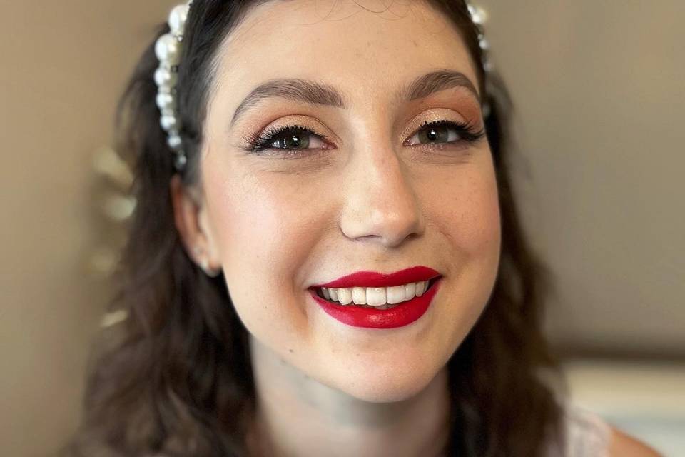 Vintage Bridal Makeup