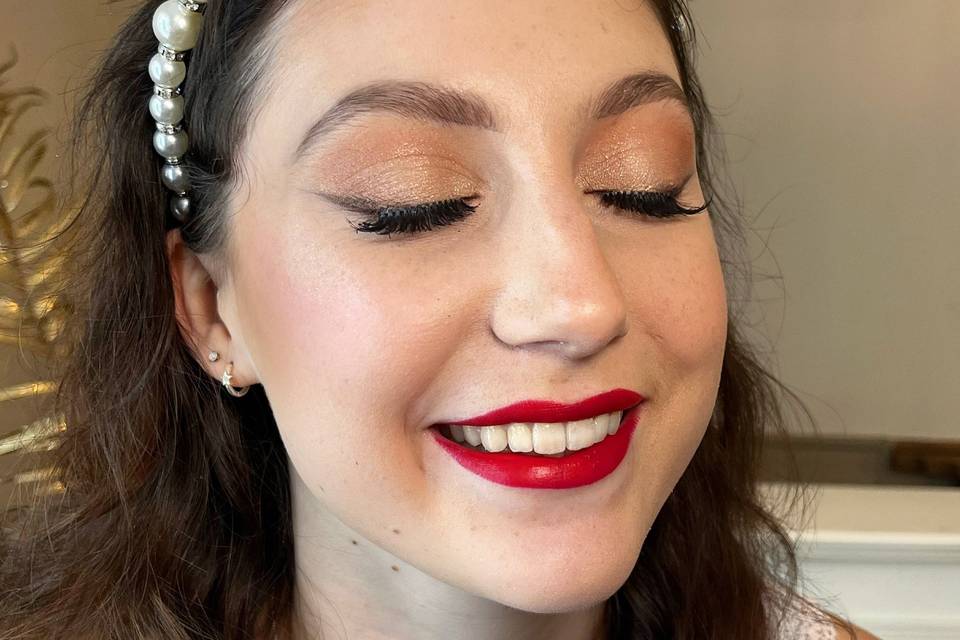 Vintage Bridal Makeup