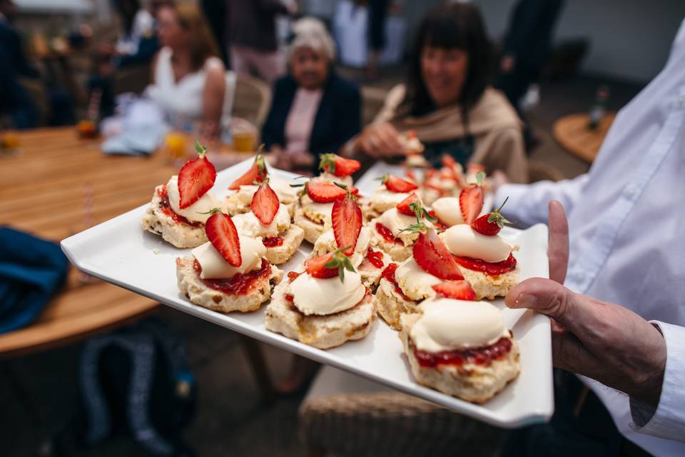 Cream Tea Canapes