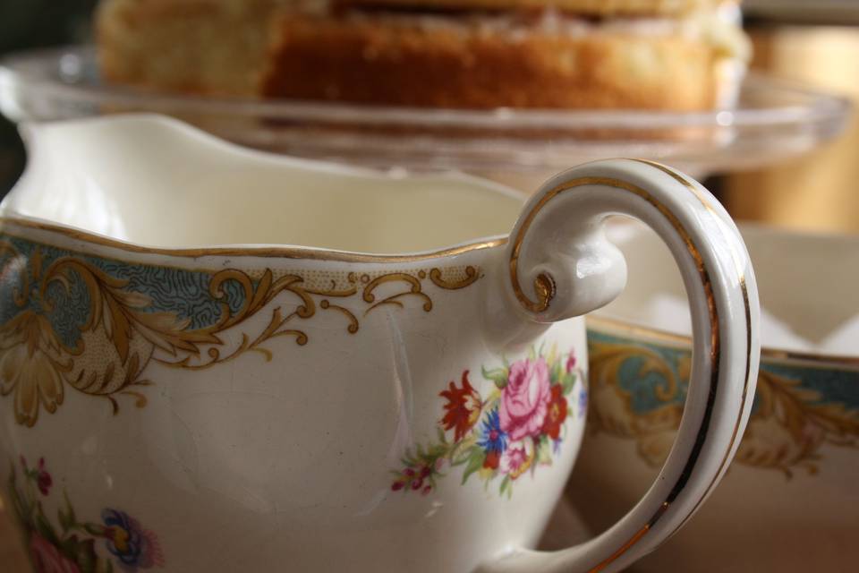 Vintage tea cups