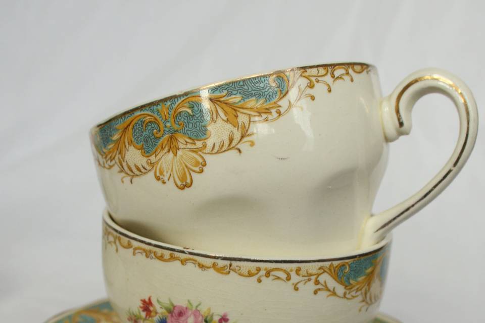 Vintage tea cups