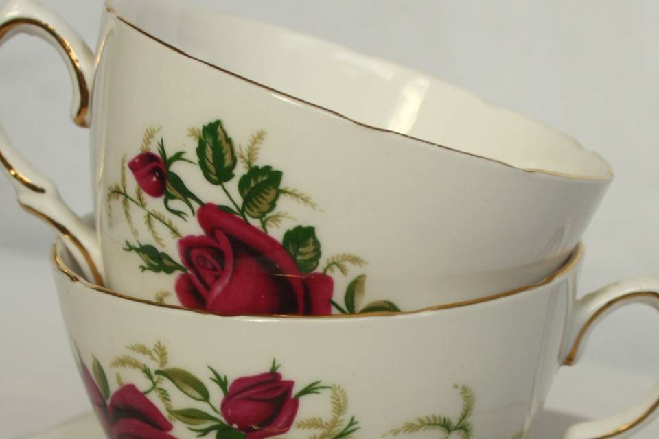 Vintage tea cups