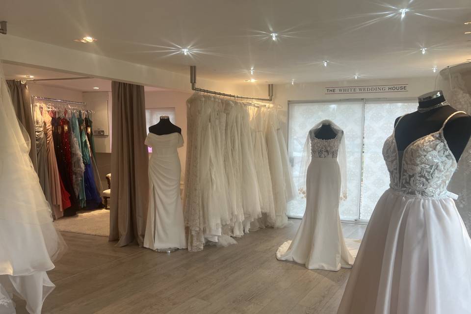 Bridal Boutique Interior