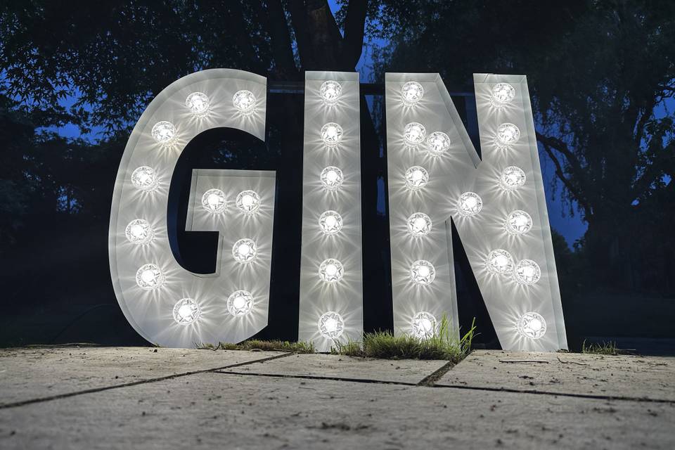 GIN sign