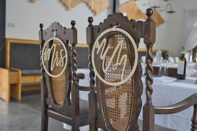 Mr and Mrs Chairs