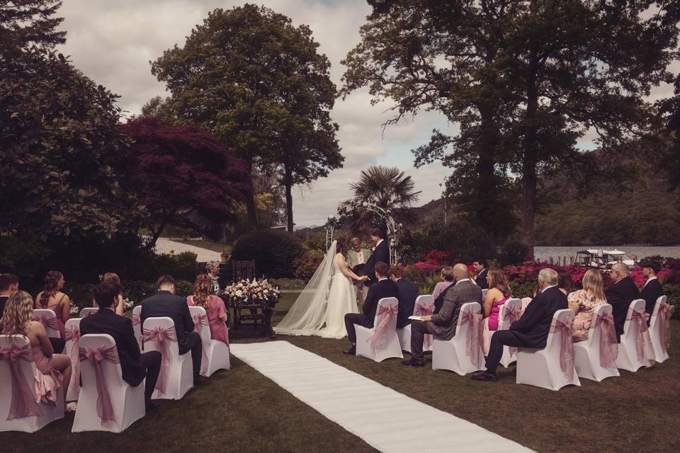 Outdoor Wedding Ceremony