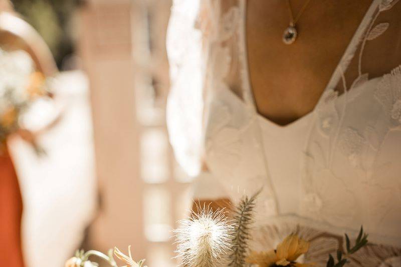 Autumnal textural bouquet