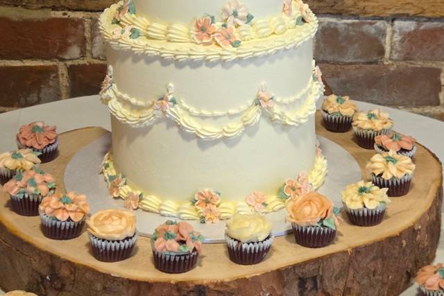Daisy Chain Cupcakes