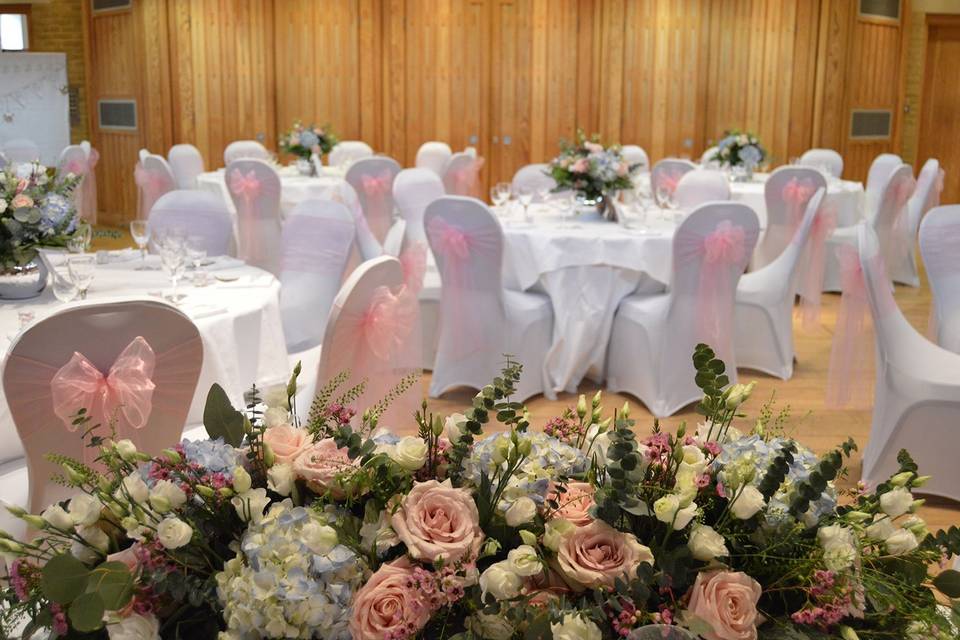 Floral Wedding Reception