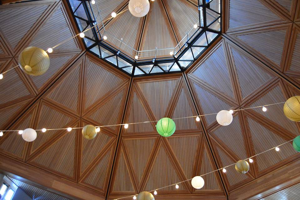 Clagett Auditorium Ceiling