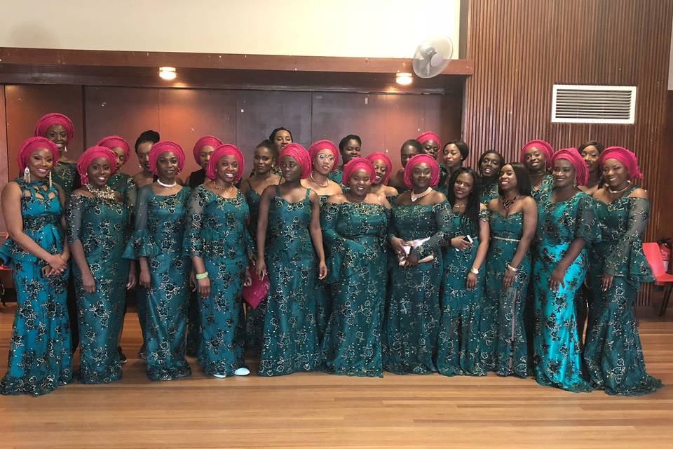 Traditional Nigerian wedding