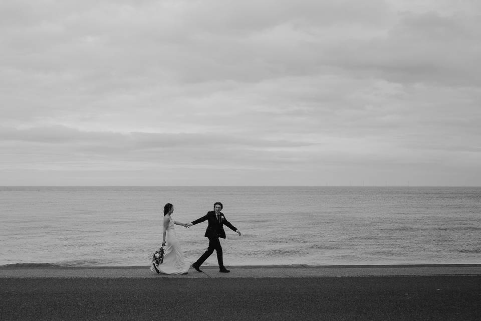 Llandudno Promenade Wedding