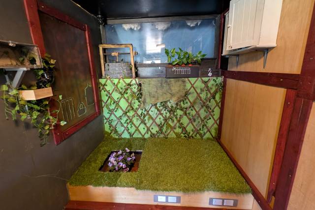 Inside the well themed room