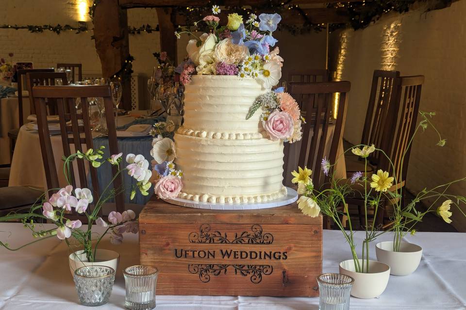 Wild flower cake