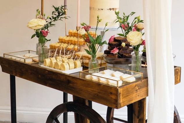 Dessert cart hire