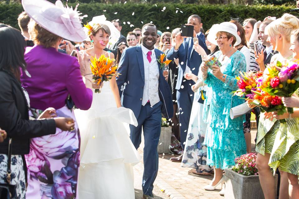 Oaks Farm Wedding - Tara & Dean, Croydon, London - Summer