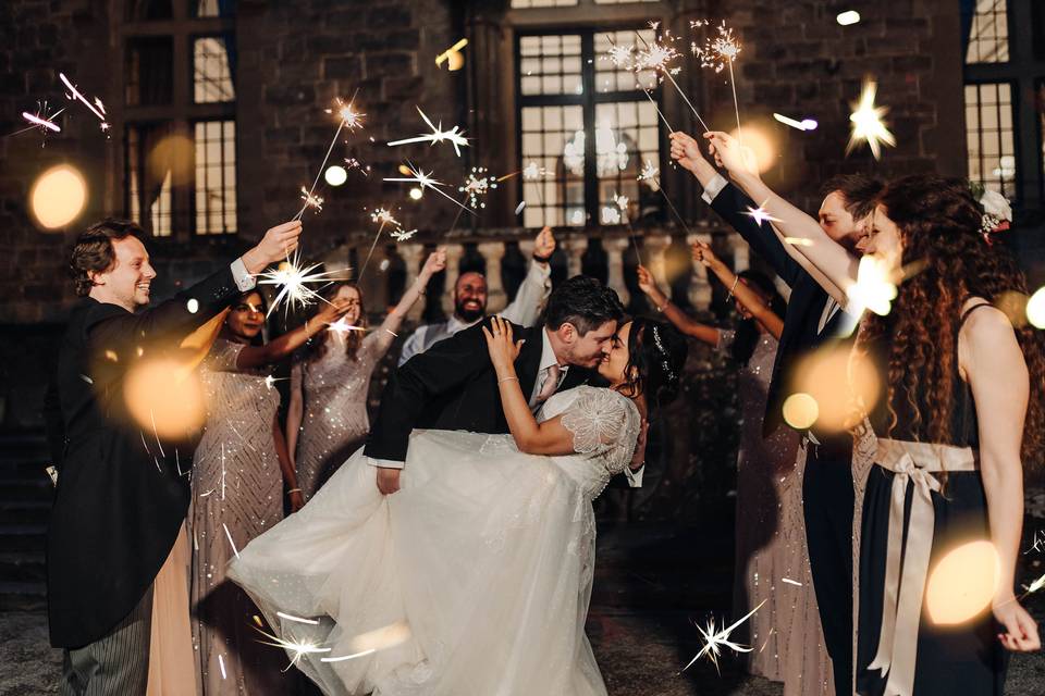 Sparklers are always a yes!