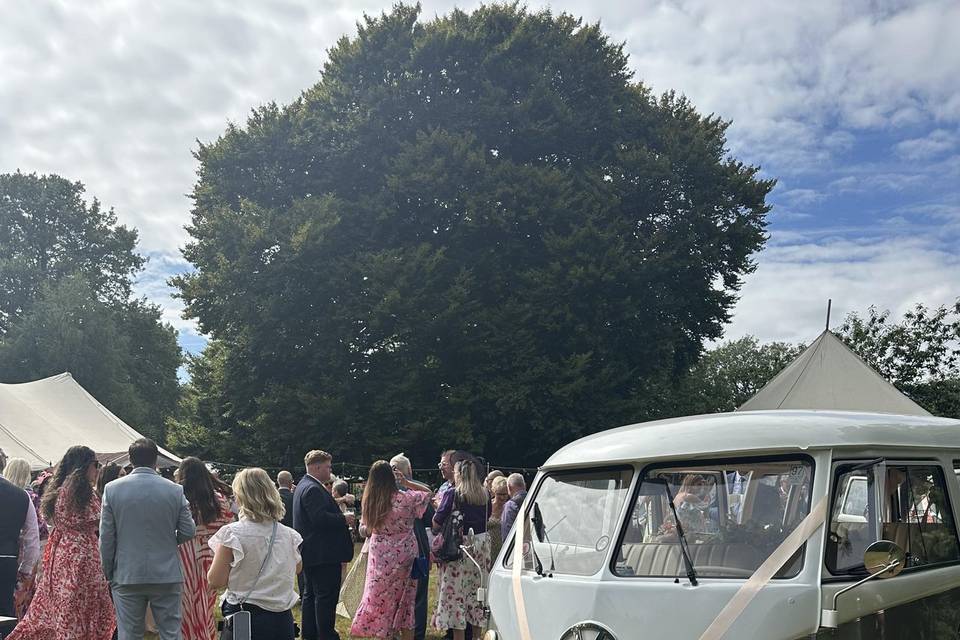 VW Camper Wedding Hire