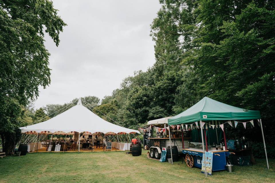 Lawn with Marquee