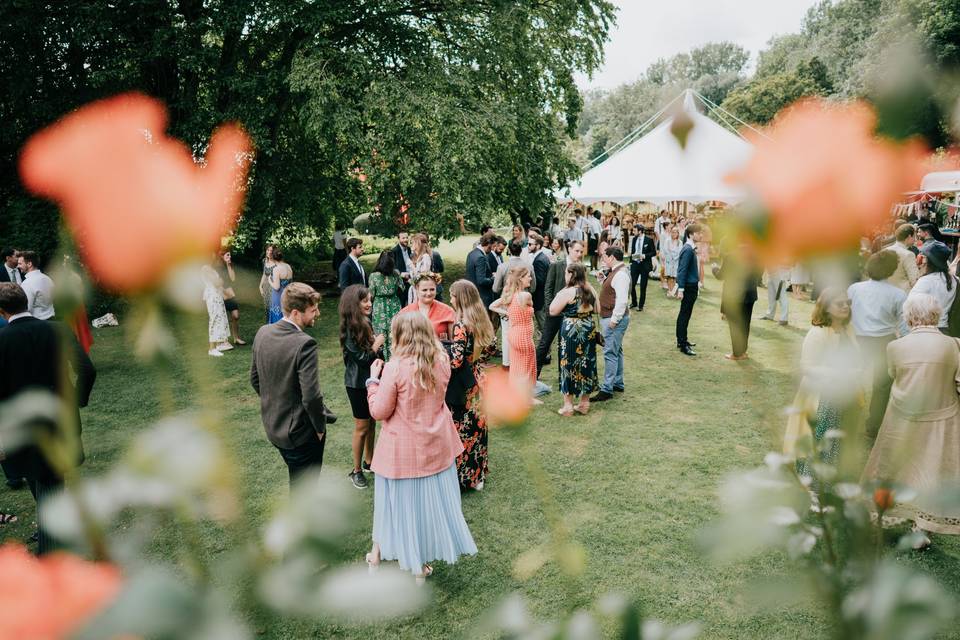 Crowds in the summer!