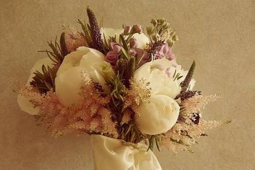 Hand tied brida lbouquet