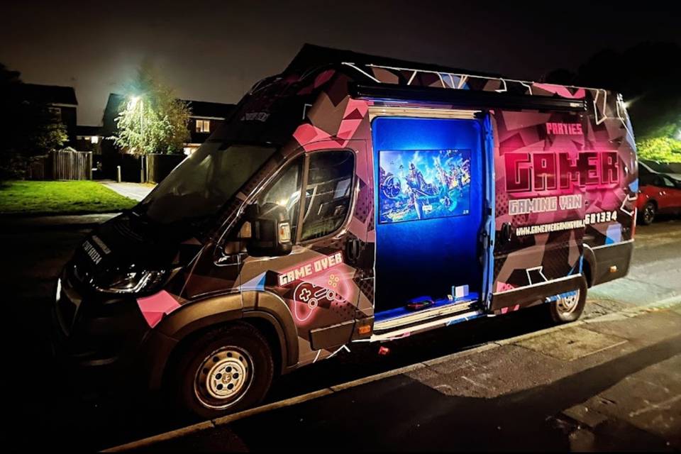 Game Over Gaming Van