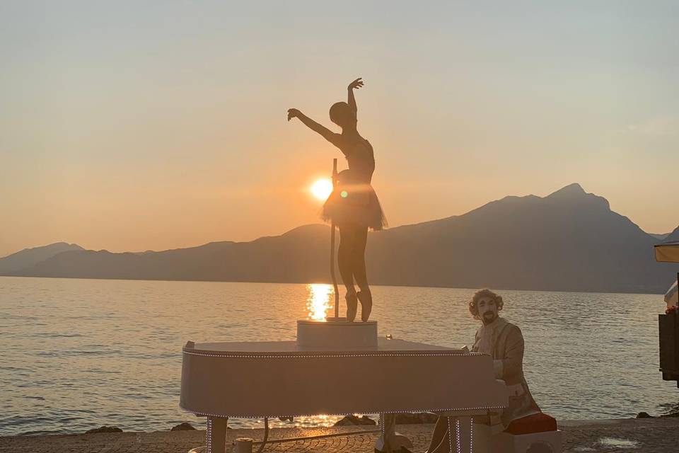 Sunset piano