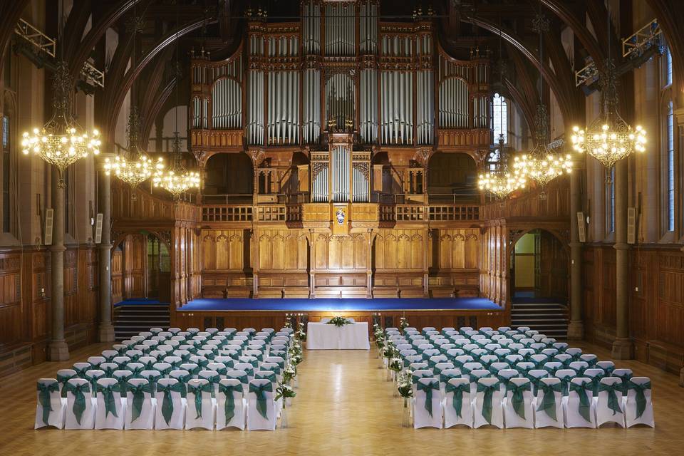 Whitworth Hall - Wedding Ceremony
