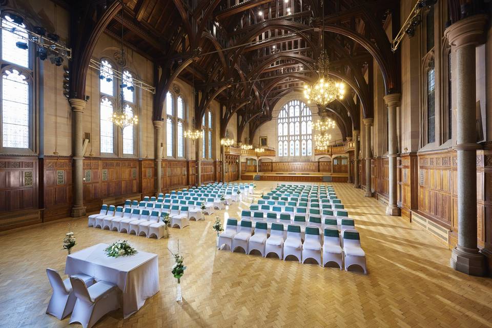 Whitworth Hall - Wedding Ceremony
